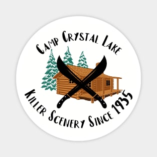 Camp Crystal Lake Magnet